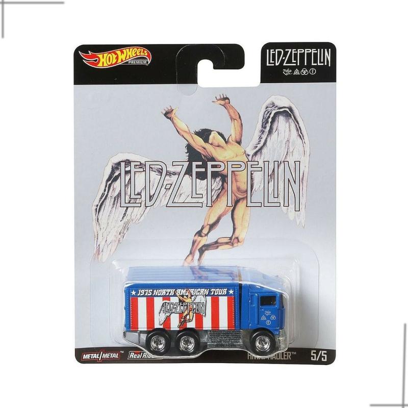 Hot Wheels Premium Coleção Completa Led Zeppelin - Mattel